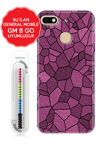 General Mobile Gm 5 8 9 10 20 21 22 22s 23 24 Era 30 50 Pro Plus Kılıf Pink Wall