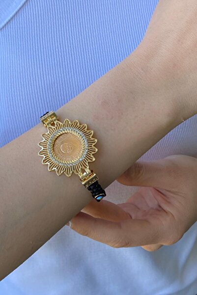 ZÜMRÜT SARRAF 22 Ayar Altın Çeyrekli Kadın Bileklik