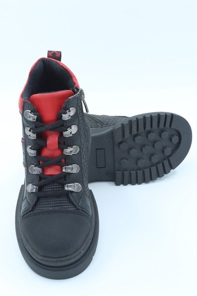 Moda Lime Unisex Çocuk Su Geçirmeyen Gerçek Deri Ortapedik Çoçuk Bot Çocuk Kışlık Ayakkabı Çocuk Ayakkabıları