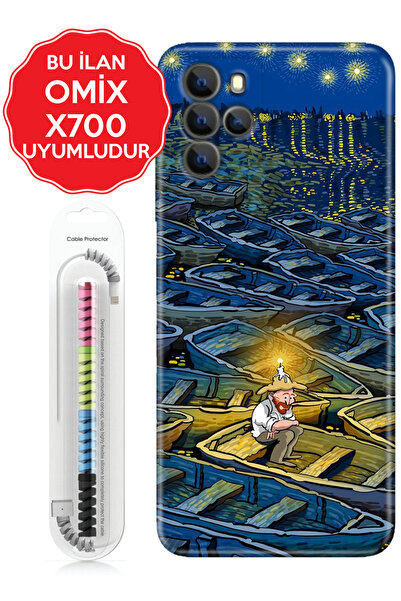 omix X3 X5 X6 X7 X300 X400 X500 X600 X700 Kılıf Kablo Korumalı ArtGogh