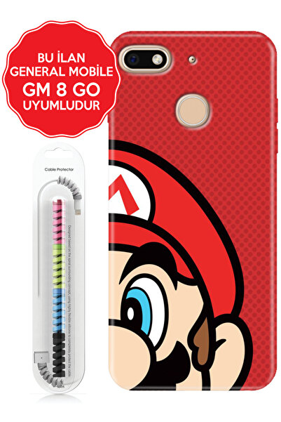 General Mobile Gm 5 8 9 10 20 21 22 22s 23 24 Era 30 50 Pro Plus Kılıf Mario