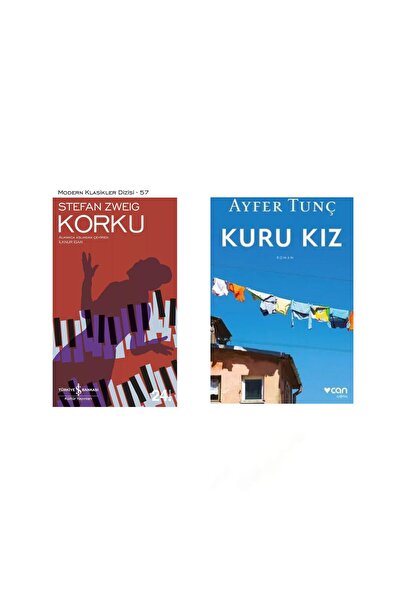 TÜRKİYE İŞ BANKASI KÜLTÜR YAYINLARI Korku (Stefan Zweig) - Kuru Kız (Ayfer Tunç)