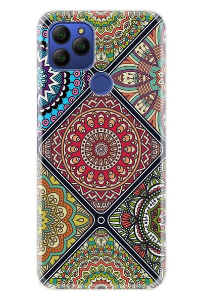 General Mobile Gm 21 Case 0.4mm Laser Cut Silicone Cover Mvp Mandala