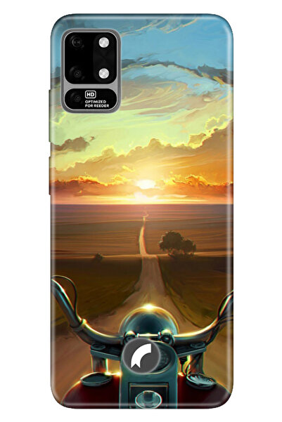 Reeder S19 Max Uyumlu Kılıf Silikon Desenli Resimli Kapak Harley