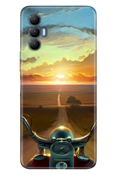 TECNO Spark 8 Pro Compatible Case Silicone Patterned Full Protection Picture ...