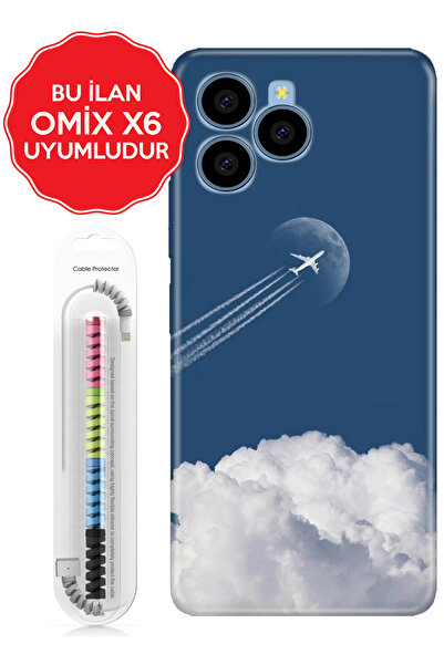 omix X3 X5 X6 X7 X300 X400 X500 X600 X700 Kılıf Temalı Telefon Kılıfı Uçtum