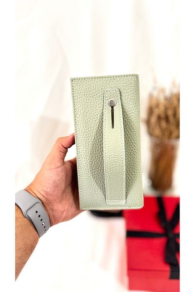 EYPRICH Lux 1St Class Quality Saltanat Color Men'S/Women's Unisex Casual Compartmented Magnet Wallet