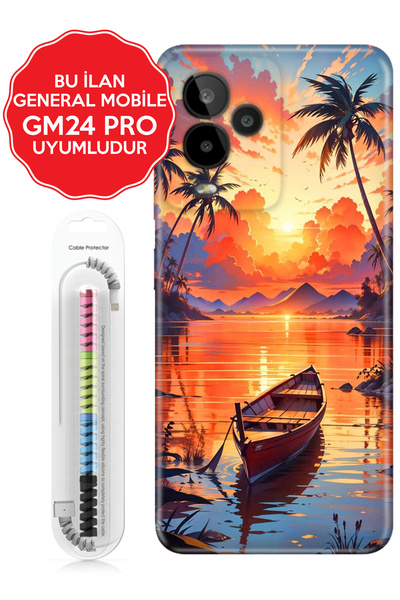 General Mobile Gm 5 8 9 10 20 21 22 22s 23 24 Era 30 50 Pro Plus Kılıf Siliko...