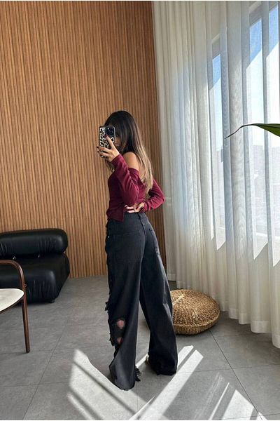 DENİKK ΠΑΝΤΕΛΟΝΙ BAGGY JEAN PALAZZO ΕΙΔΙΚΗΣ ΣΧΕΔΙΑΣΜΗΣ TREND