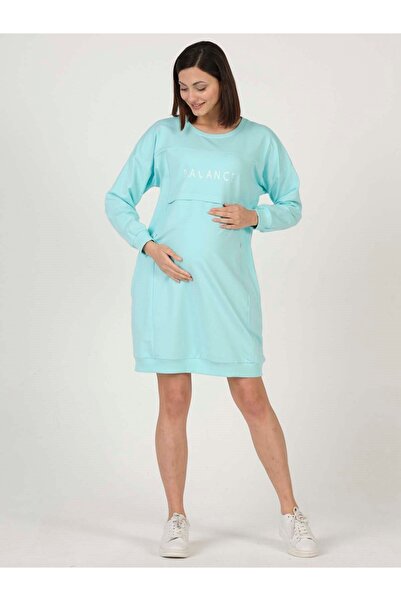 BUSA فستان هودي للحوامل من مينتيشيلي