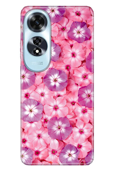 OPPO A60 Uyumlu Kılıf Oppo A60 Telefon Kılıfı Baskılı Çiçekli SSS