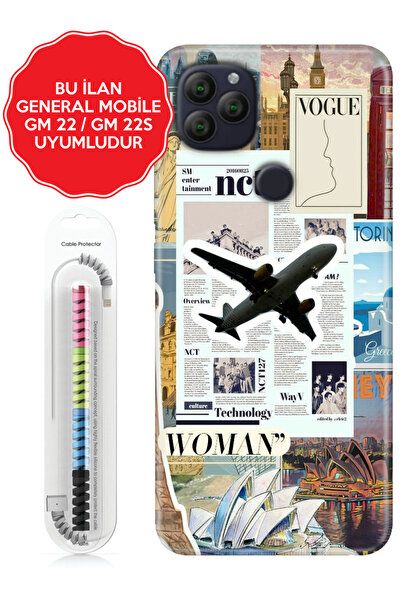 General Mobile Gm 5 8 9 10 20 21 22 22s 23 24 Era 30 50 Pro Plus Kılıf Fly