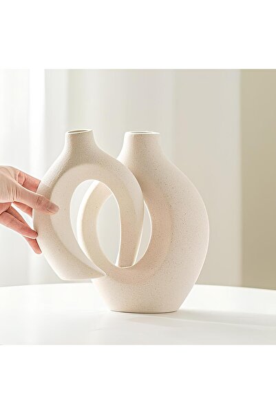 Benemdi Decor İskandinav Sarılan Sevgili Model İkili Dekoratif Vazo Dekoratif...