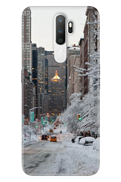 OPPO A5 A9 2020 Uyumlu Kılıf Silikon Desenli Tam Koruma Resimli Kapak Winter ...