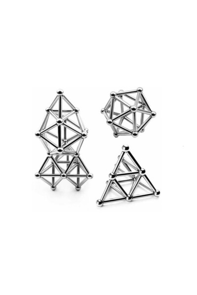 Hdg Güçlü Mıknatıslı Eğitici Manyetik Puzzle Seti Mıknatıslı Yaratıcı Deney s...