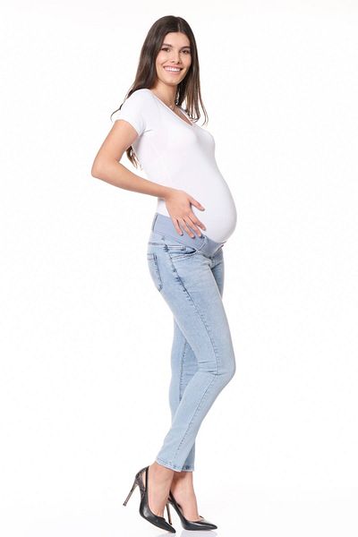 BUSA Maternitate Skinny Jean Blue