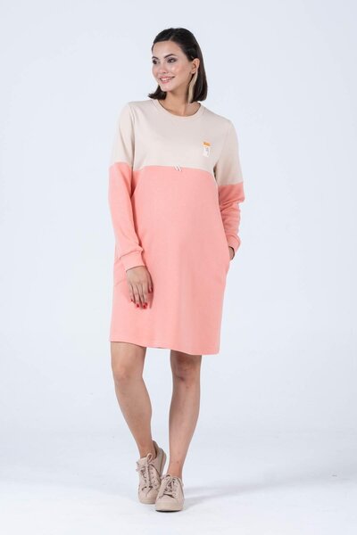 BUSA Rochie de sport color block pentru gravide SOMON