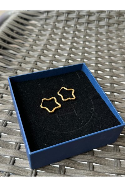 SEM STORE GOLD COLOR STAINLESS STEEL EARRING