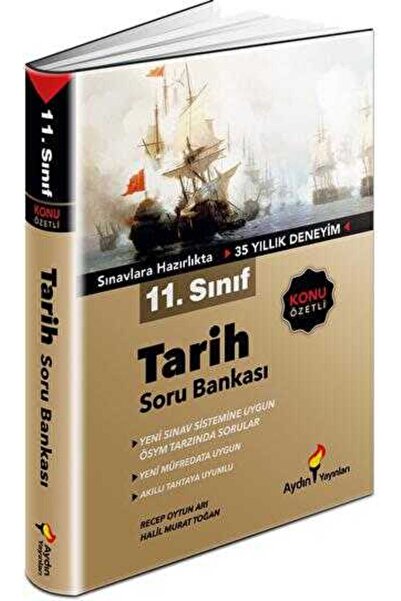 Aydın Yayınları 11. Sınıf Tarih Konu Özetli Soru Bankası