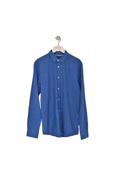 Only & Sons 22012321 Ανδρικό πουκάμισο μπλε