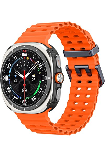 Deppo Trend Samsung Galaxy Watch Ultra 47mm Uyumlu Kordon Liquid Silikon Spor...
