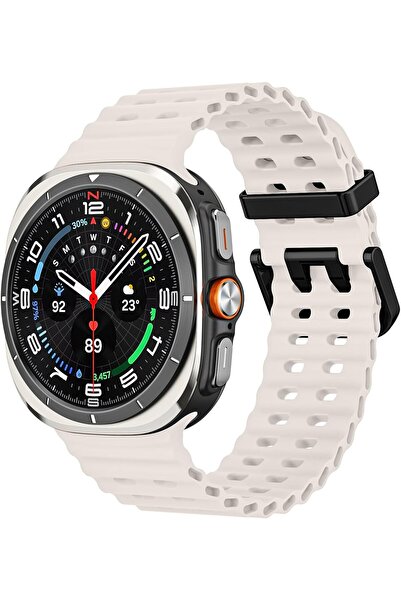 Deppo Trend Samsung Galaxy Watch Ultra 47mm Uyumlu Kordon Liquid Silikon Spor Renkli Kordon