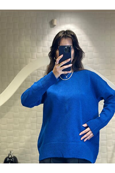 STYLE NİŞANTAŞI Pulover tricotat casual cu gât rotund