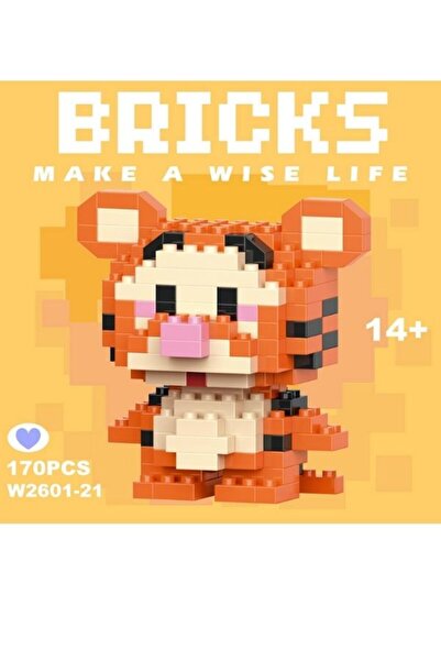 sağlıkçı shopping trend aksesuar Bricks Winnie The Pooh Tiger Yap boz 3D Puzz...