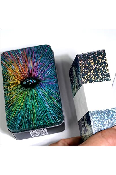 hediyeconcepti Prisma Vision Tarot, Teneke Kutuda, Kılavuzlu 78 Adet