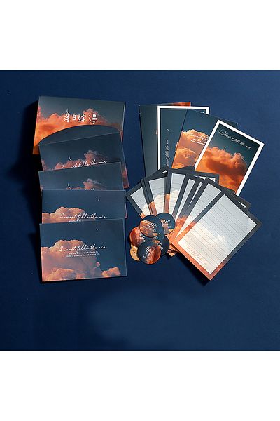 GUGUK Sunset Memories Letter Set (Ggk-Zk001)