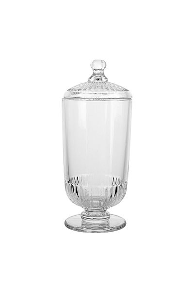 AROW Pear Footed Glass Jar