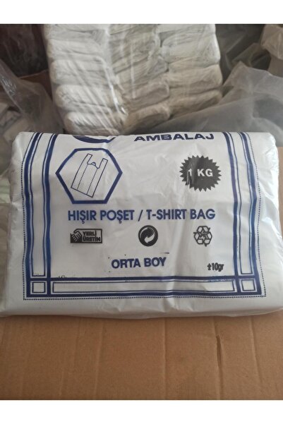 Beyaz Poşet  1 kg ( Orta)