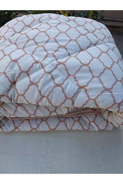 TEKSTİLCİ Double Silicone Quilt - Micro Fabric in Karisik Colors