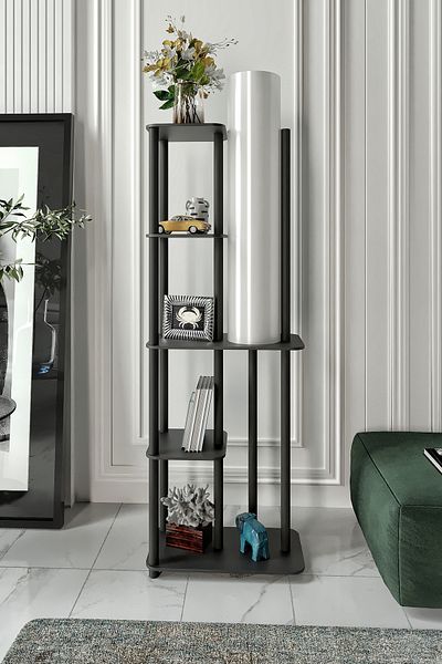 messer White Floor Lamp Flower Holder - Fashion Dor, Multi-Purpose
