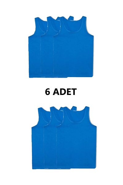 Pi Giyim Blue Men's Athlete Set - 6-Piece Mixed Color