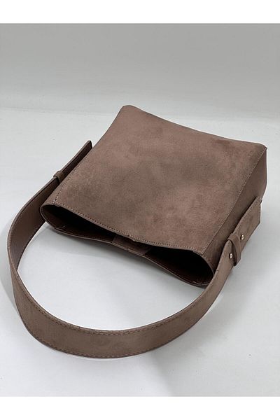 H&D COLLECTİON велурена чанта през рамо