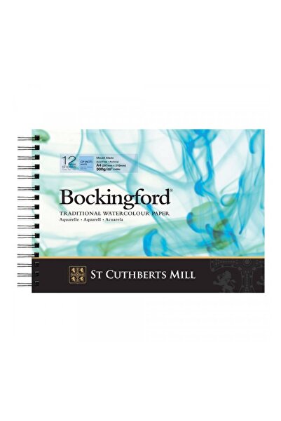 hobi24 Bockingford Traditional Sulu Boya Defteri 300gr. 13x18cm 12 Yp. Gf
