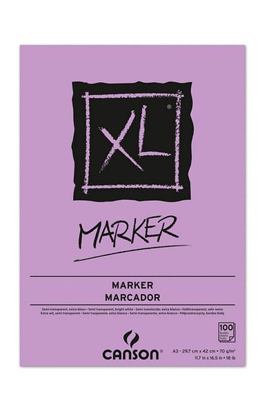 Canson Xl Marker Pad A3 70 Gr100 Sheets