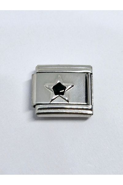 RoseCo00 Italian Steel Bracelet Charm