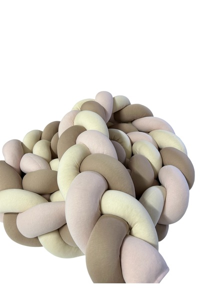 GULDESIGN Guldesignstore حماية محبوكة باللون البيج الوردي