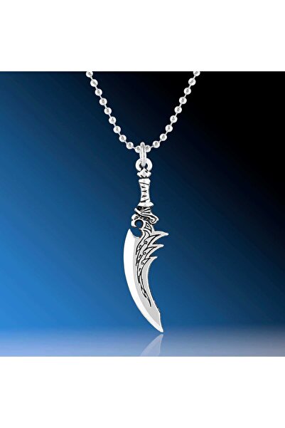 Apptakı LOL Alevli Kılıç Kolye - CAZ0331