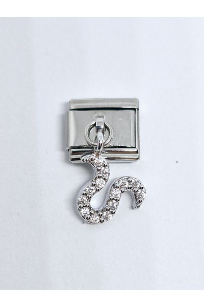 RoseCo00 Lion Zodiac Italian Bracelet Charm