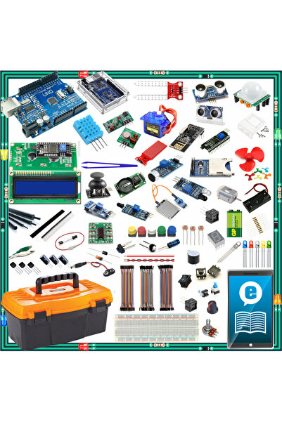 Prtp-Prototip Arduino Seti Ileri Düzey Uno R3 ( Ch340 ) Toplam: 344 Parça