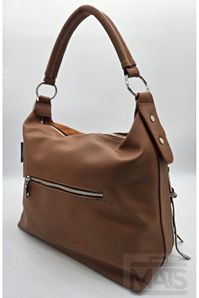 DSN Tek Askılı Taba Hakiki&Suni Deri Omuz Çantası