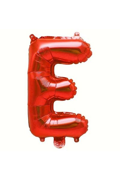 DÜVENCİ TİCARET Red Letter Foil Balloon 16 Inch 36 cm