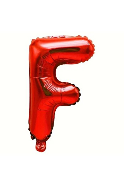 DÜVENCİ TİCARET Red Letter Foil Balloon 16 Inch 36 cm