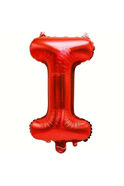 DÜVENCİ TİCARET Red Letter Foil Balloon 16 Inch 36 cm