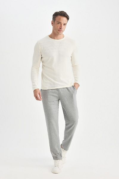 DeFacto Jogger Pants Straight Leg with Lace-Up Waist Pocket D8641Ax24Au