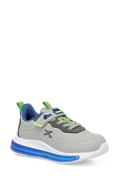 Kinetix Stach Pu P 4Pr Light Gray Boy's Sports Shoes
