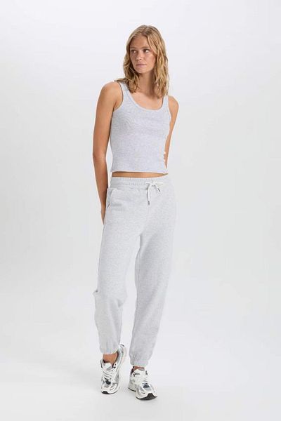 DeFacto Χοντρό ύφασμα - Ελαστική μέση Jogger Sweatpants W1505az24sp